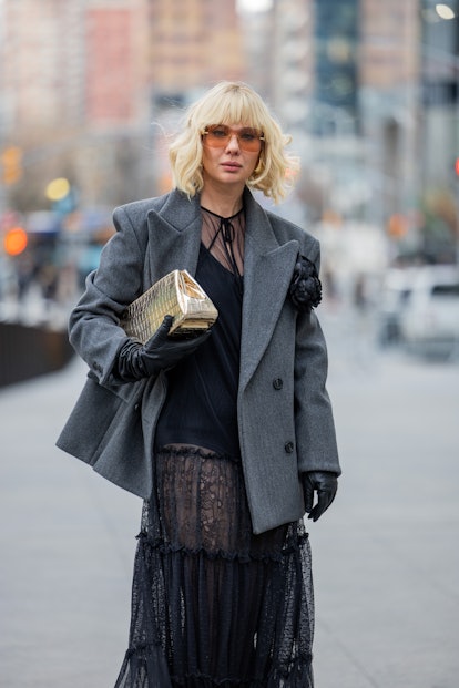 The Beauty Street Style Looks At New York Fashion Week Are A Whimsical ...