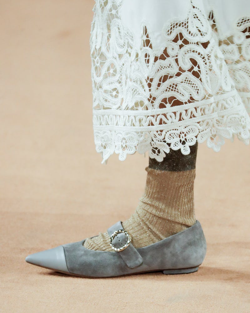 Pointy-Toe Flats Are Picking Up Steam At New York Fashion Week
