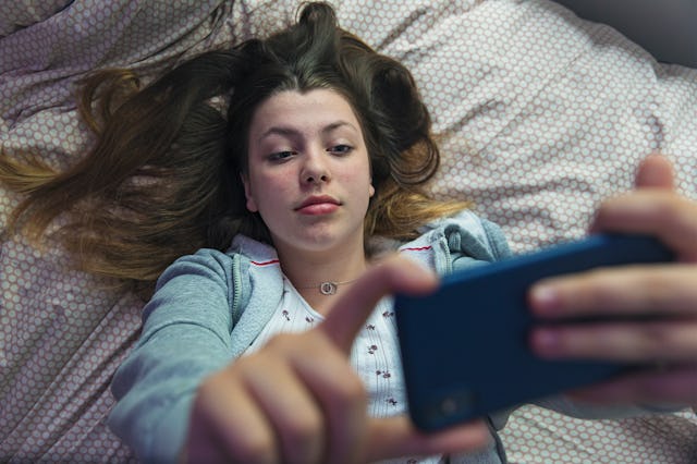 I have to remind my teen daughter how social media is not real daily.