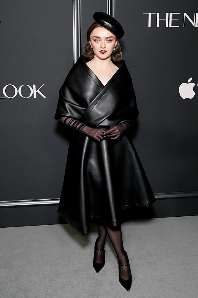 Maisie Williams attends Apple TV+'s "The New Look" world premiere 