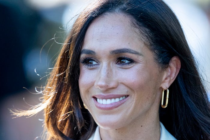 DUSSELDORF, GERMANY - SEPTEMBER 15: Meghan, Duchess of Sussex attends the cycling at the Invictus Ga...