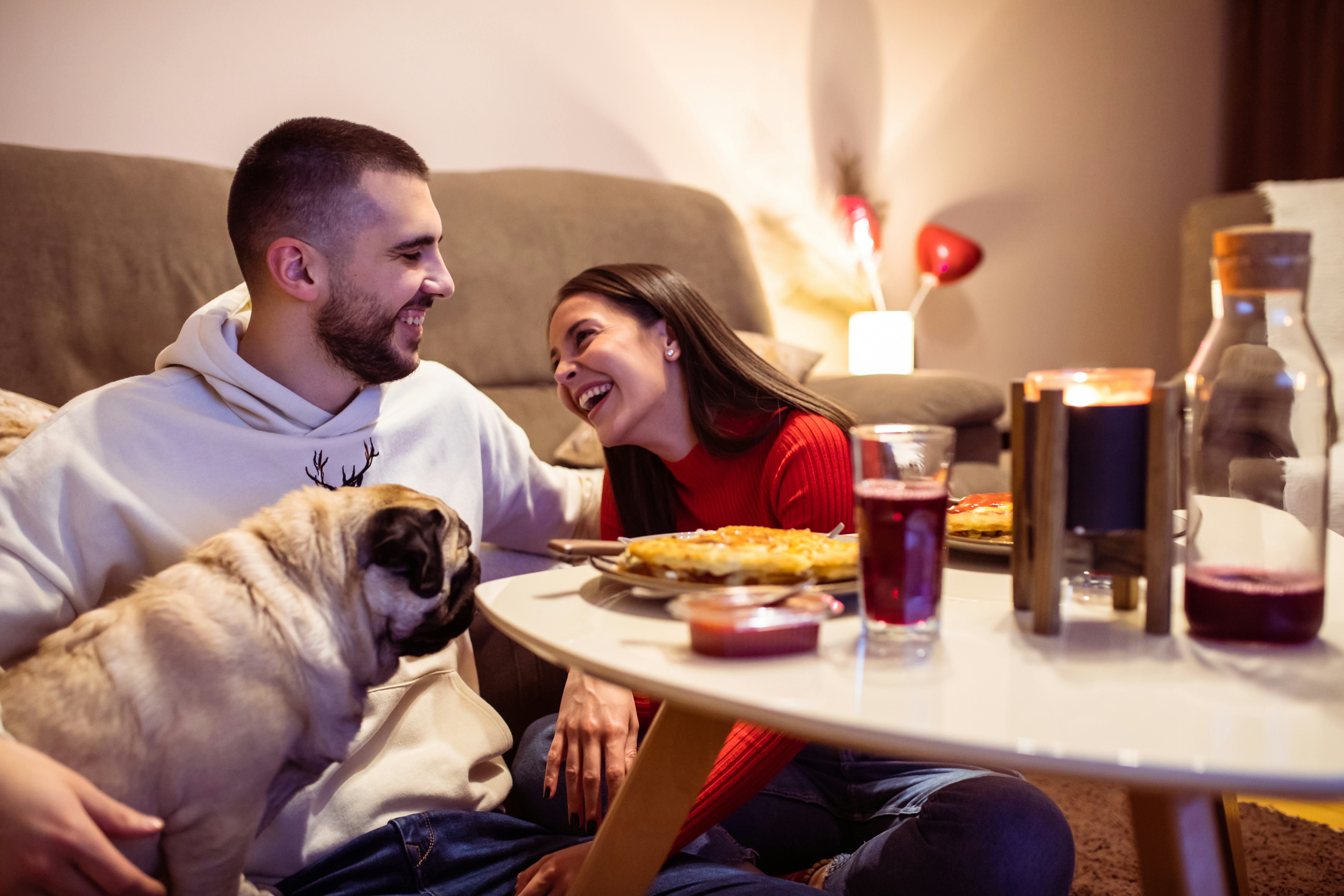 Capricorn is all about a dinner at home.