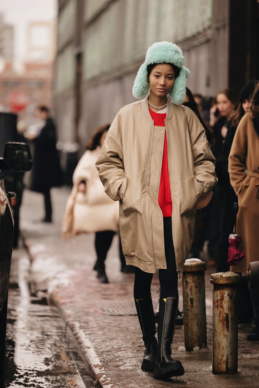 The Street Style At New York Fashion Week