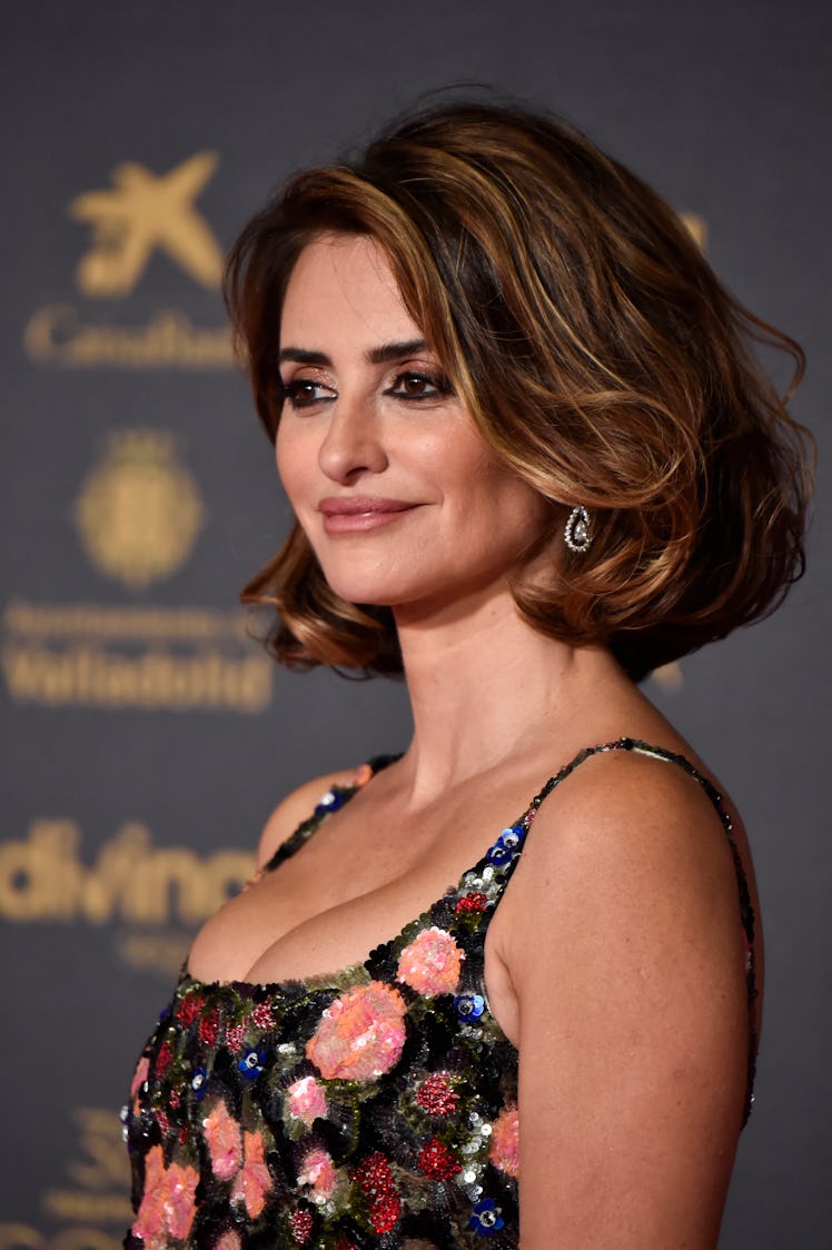 VALLADOLID, SPAIN - FEBRUARY 10:  Penélope Cruz attends the red carpet at the Goya Awards 2024 at Fe...