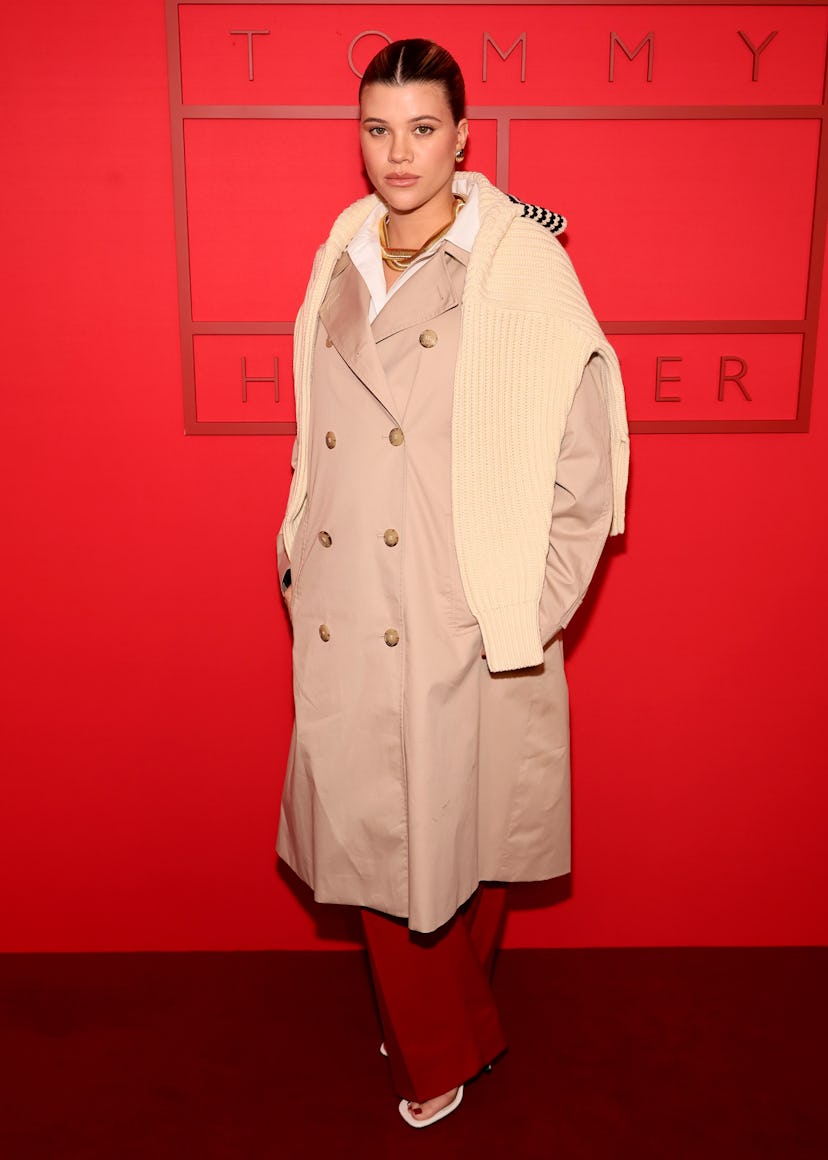 Sofia Richie Grainge attends the Tommy Hilfiger show during New York Fashion Week.