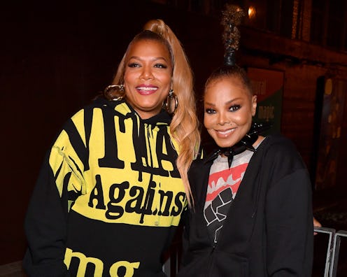 Janet Jackson & Queen Latifah Outfits For The Thom Browne NYFW Show