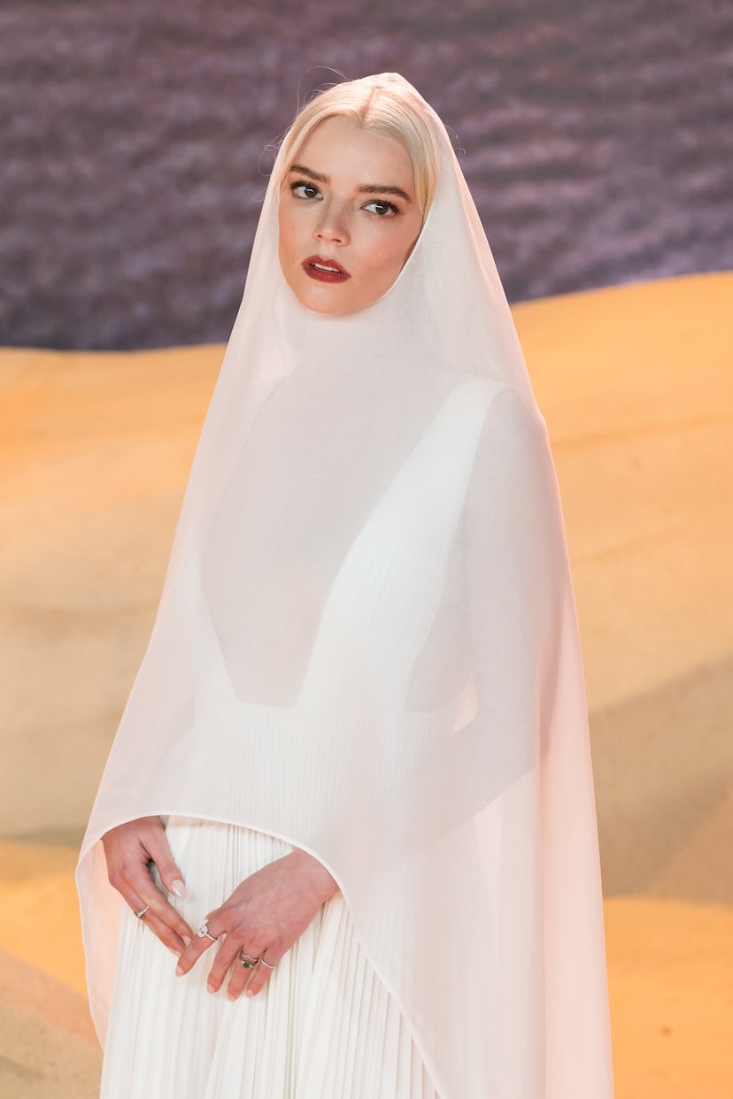 Anya Taylor-Joy attends the world premiere of 'Dune: Part Two' presented by Warner Bros. Pictures & ...