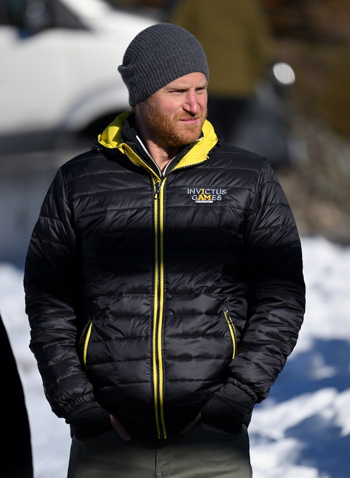 WHISTLER, BRITISH COLUMBIA - FEBRUARY 15: Prince Harry, Duke of Sussex attends the Invictus Games On...
