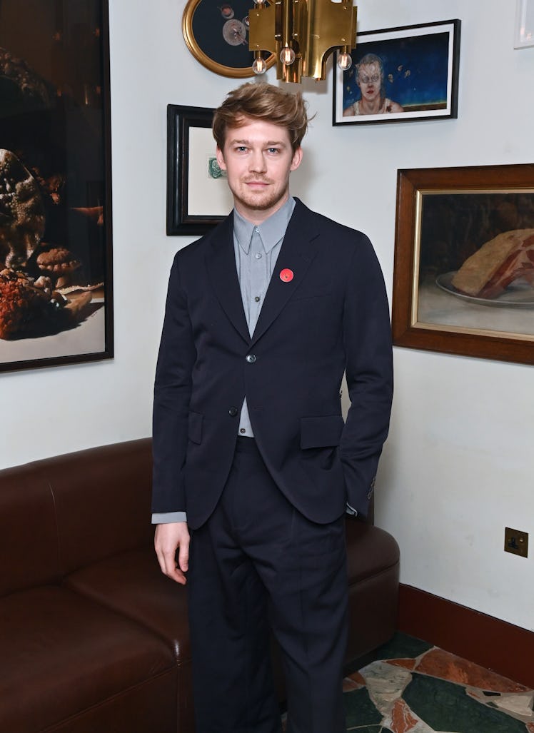 LONDON, ENGLAND - FEBRUARY 15: Joe Alwyn attends an exclusive dinner hosted by British GQ and Paul S...