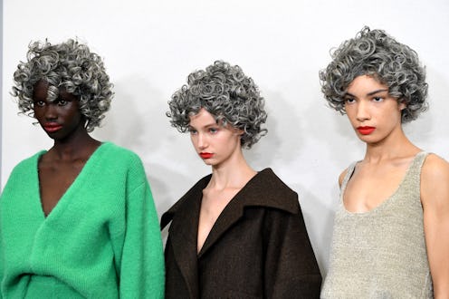 gray hair jw anderson fall/winter 2024