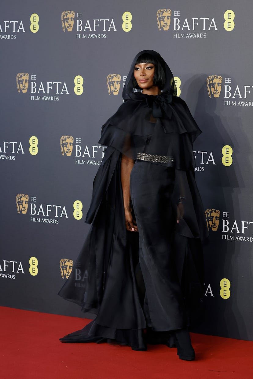Naomi Campbell attends the EE BAFTA Film Awards 2024