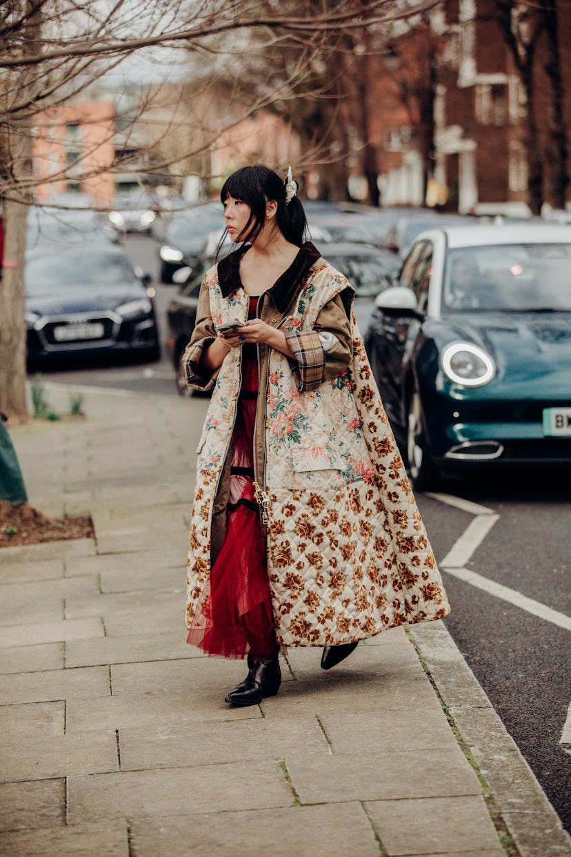 The Street Style At London Fashion Week 