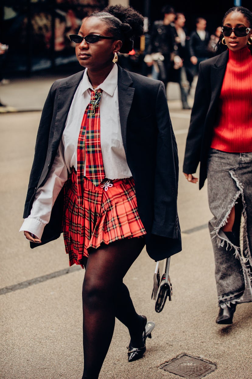 The Street Style At London Fashion Week