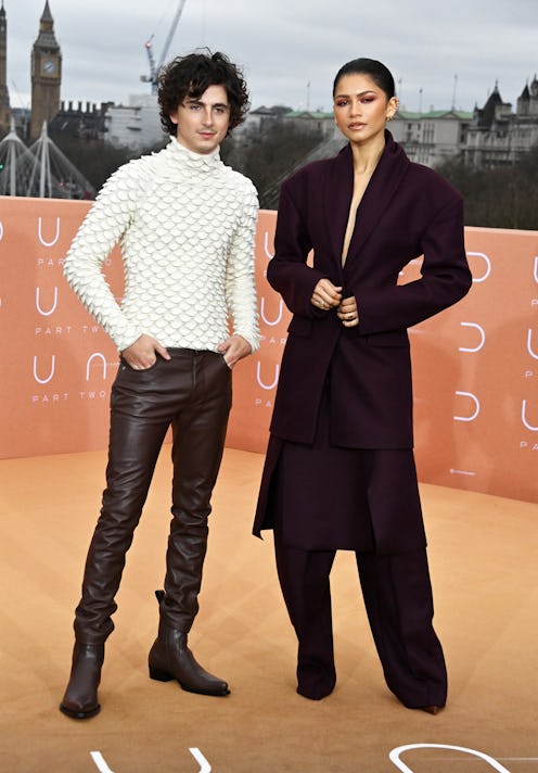 Timothee Chalamet and Zendaya