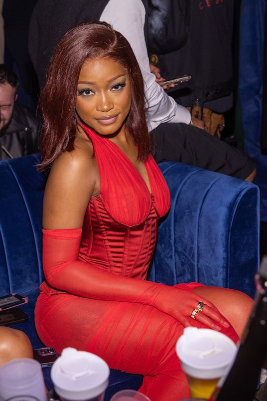 LOS ANGELES, CALIFORNIA - FEBRUARY 04: Keke Palmer attends the SZA & TDE Official Grammy After-Party...
