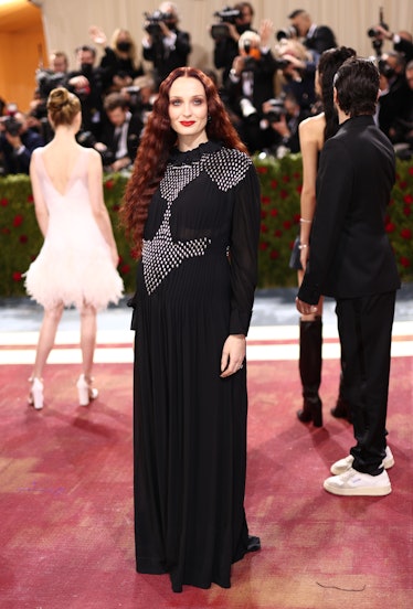 Sophie Turner at The 2022 Met Gala celebrating In America: An Anthology of Fashion held at the The M...