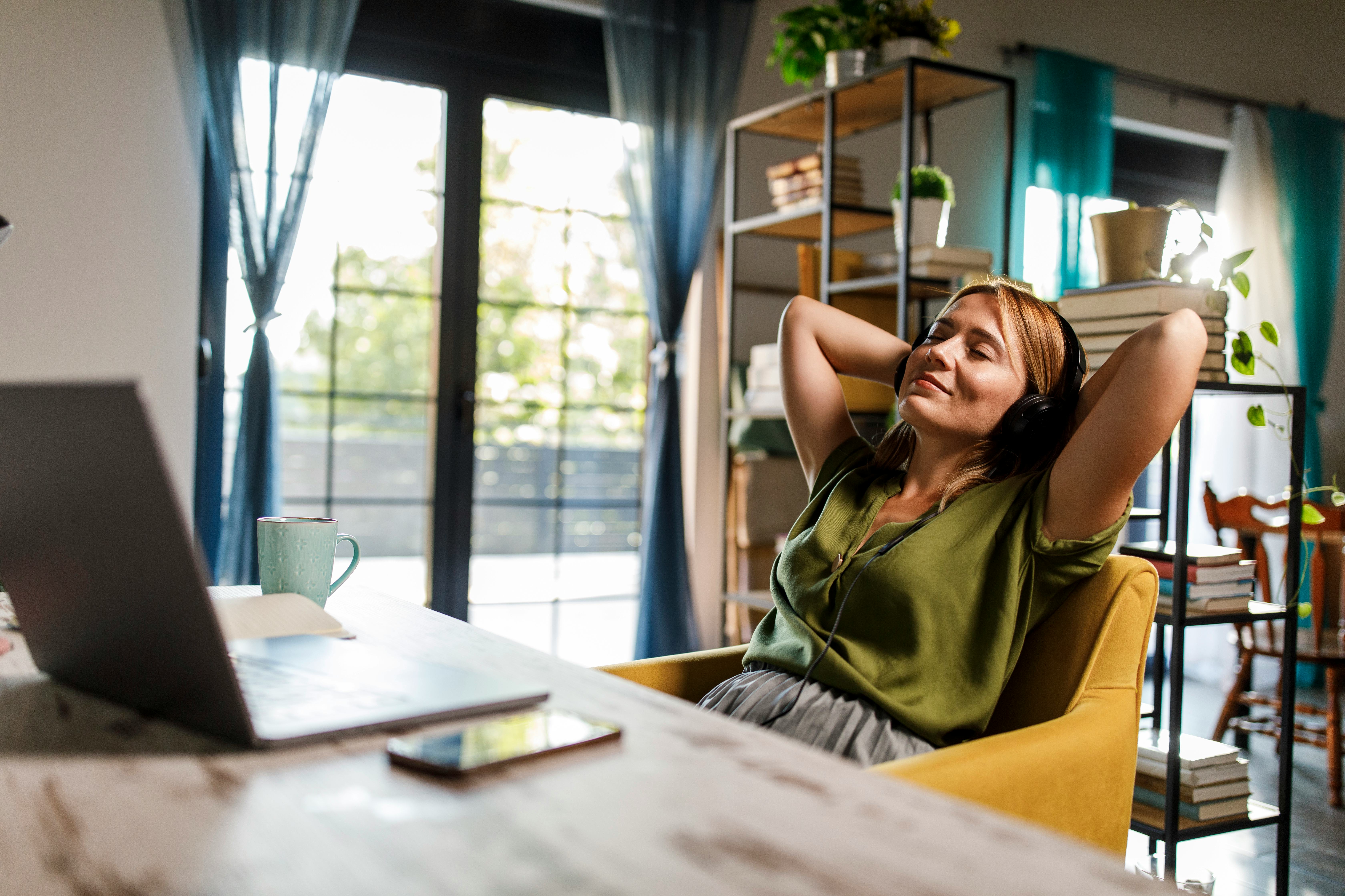 Studies have shown that listening to bird sounds will help you relax.