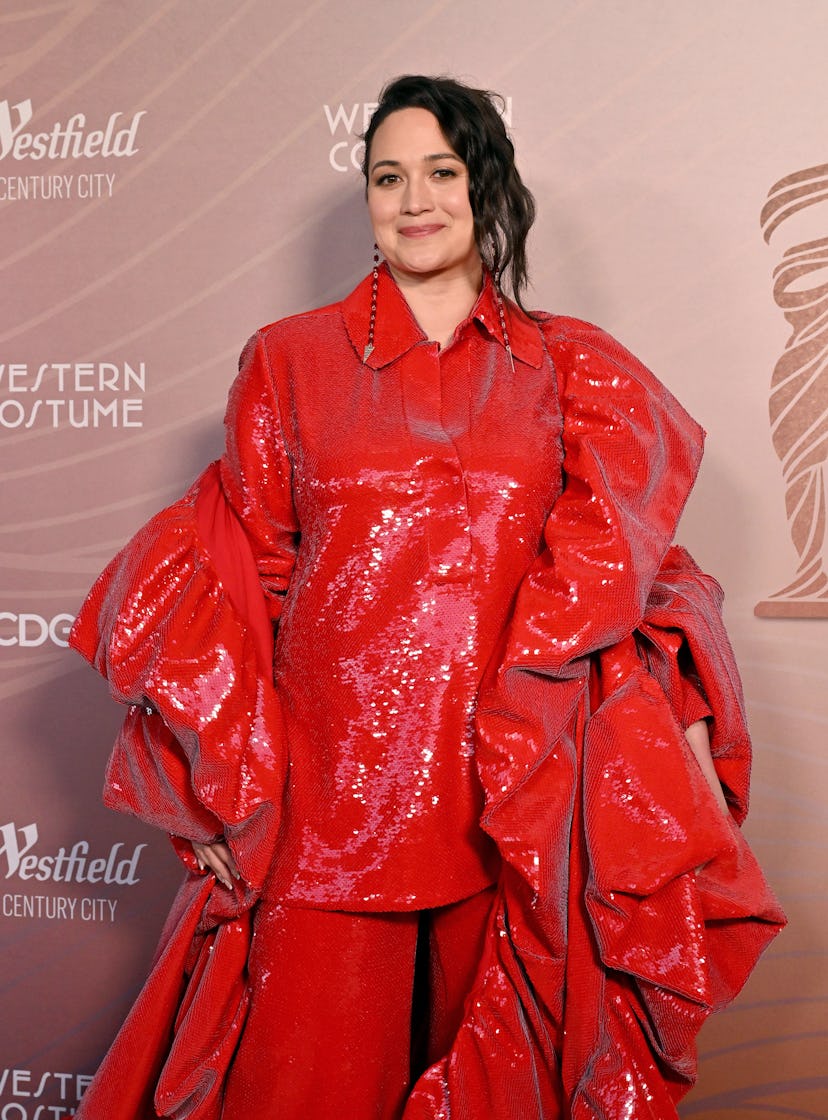 Lily Gladstone attends the 26th Annual Costume Designers Guild Awards at NeueHouse Hollywood on Febr...