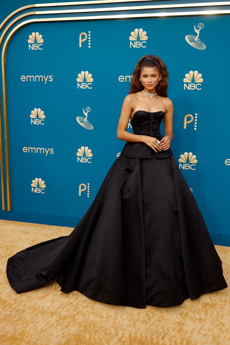 Zendaya arrives to the 74th Annual Primetime Emmy Awards held at the Microsoft Theater on September ...