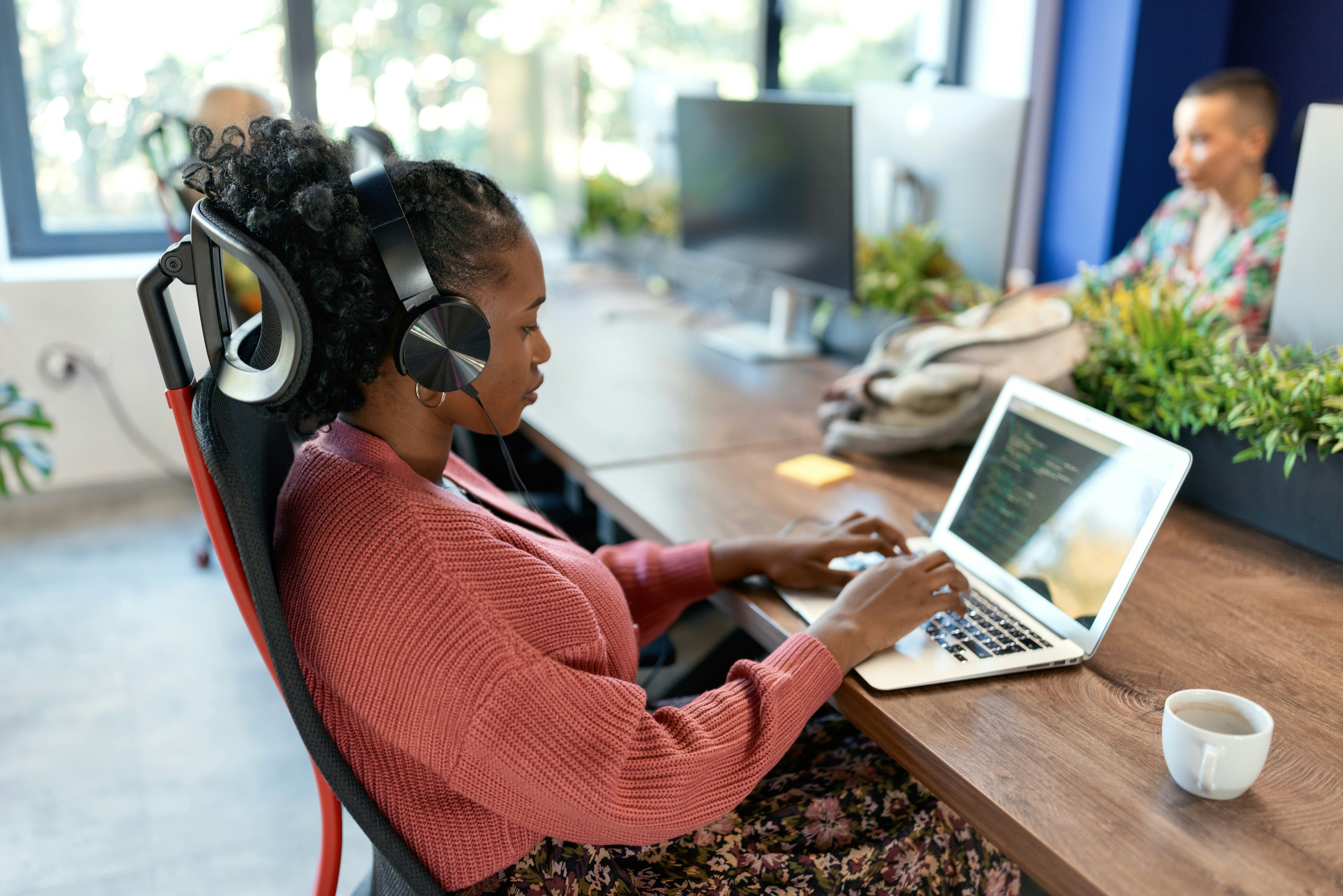 Listen to bird songs throughout the day to de-stress.