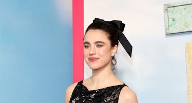 Margaret Qualley attends the "Drive-Away Dolls" New York Premiere at AMC Lincoln Square Theater on F...