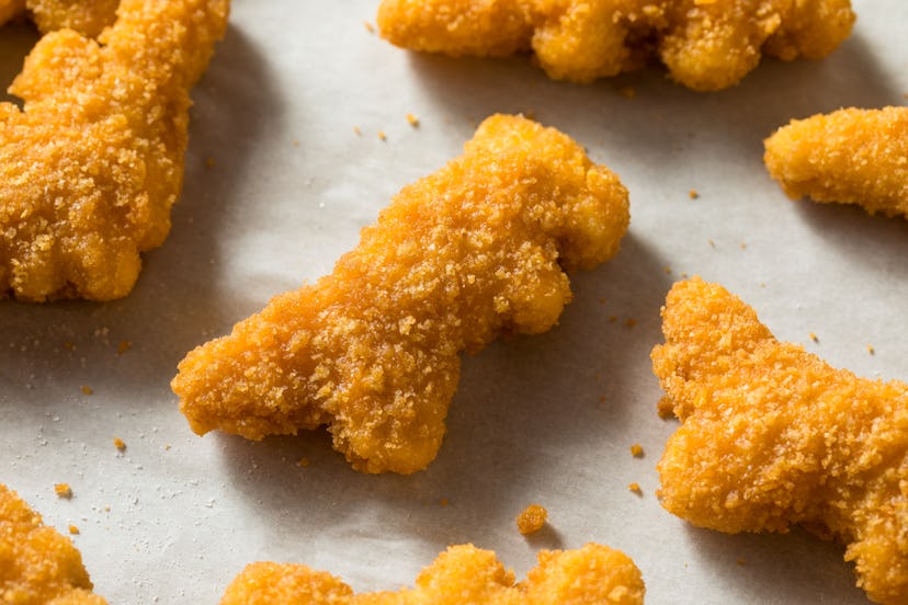 Kids Dinosaur Shaped Chicken Nuggets Ready to Eat