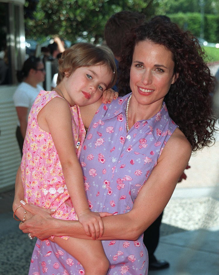 Andie McDowell and her daughter Sarah Margaret.