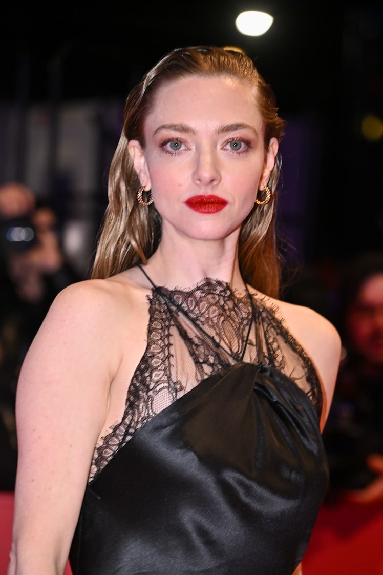 BERLIN, GERMANY - FEBRUARY 22: Amanda Seyfried attends the "Seven Veils" premiere during the 74th Be...