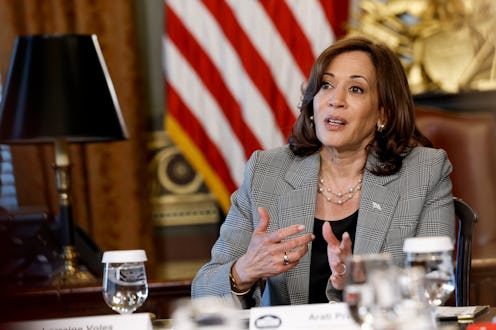 Kamala Harris talks to Bustle about the Alabama embryo law and IVF in the state.