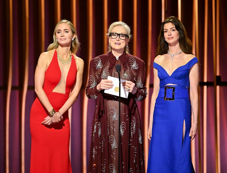 Emily Blunt, Meryl Streep and Anne Hathaway
