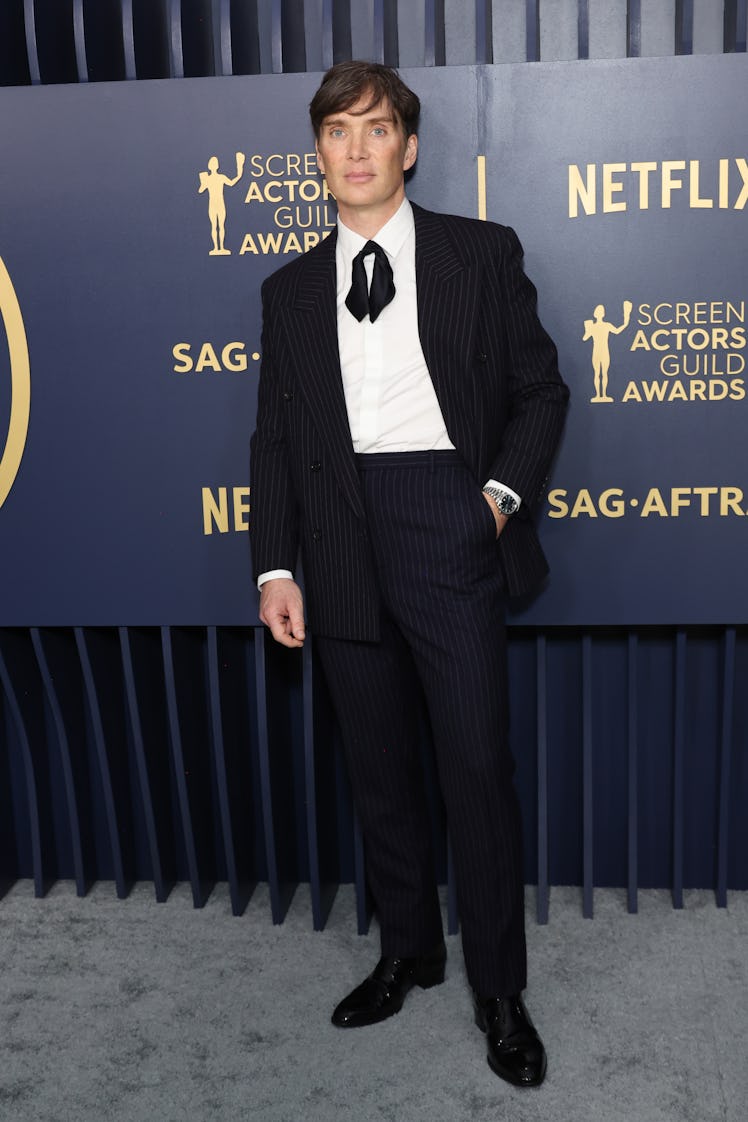 Cillian Murphy attends the 30th Annual Screen Actors Guild Awards 