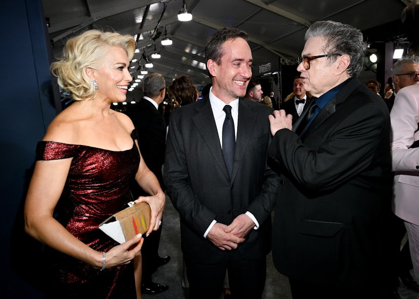 Hannah Waddingham, Matthew Macfadyen and Oliver Platt at the 30th Annual Screen Actors Guild Awards ...
