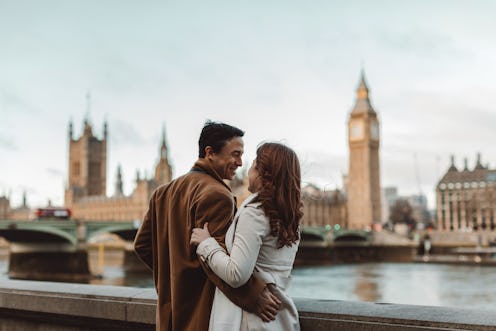 Romantic London Getaway: Embracing Love Amidst Iconic Landmarks. Witness the enchanting moments of a...