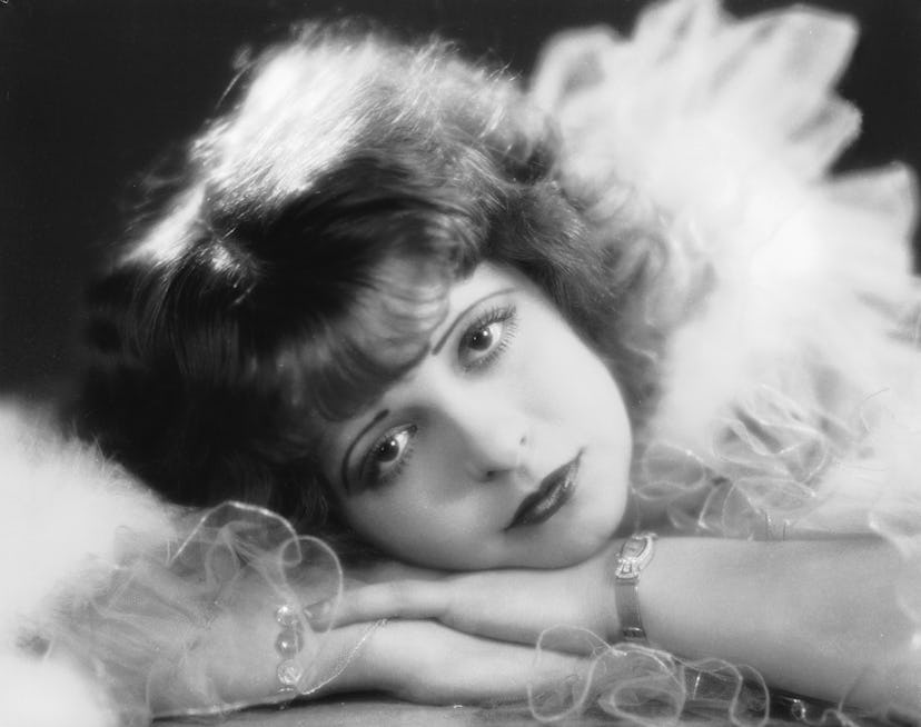 1920s Hollywood film star Clara Bow circa 1928. 
