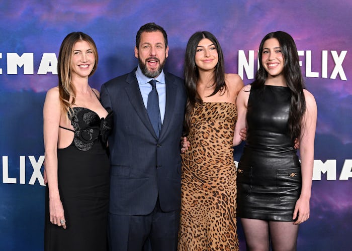 Adam Sandler's daughters are growing up fast.
