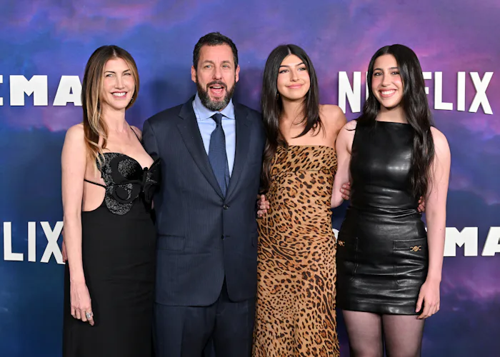Adam Sandler's daughters are growing up fast.