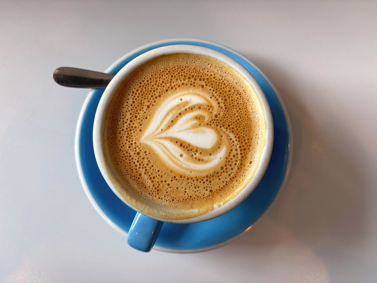 coffee heart design