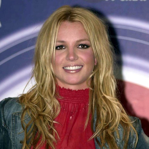 MEXICO CITY, MEXICO - JULY 26:  Britney Spears attends a news conference July 26, 2002 in Mexico Cit...