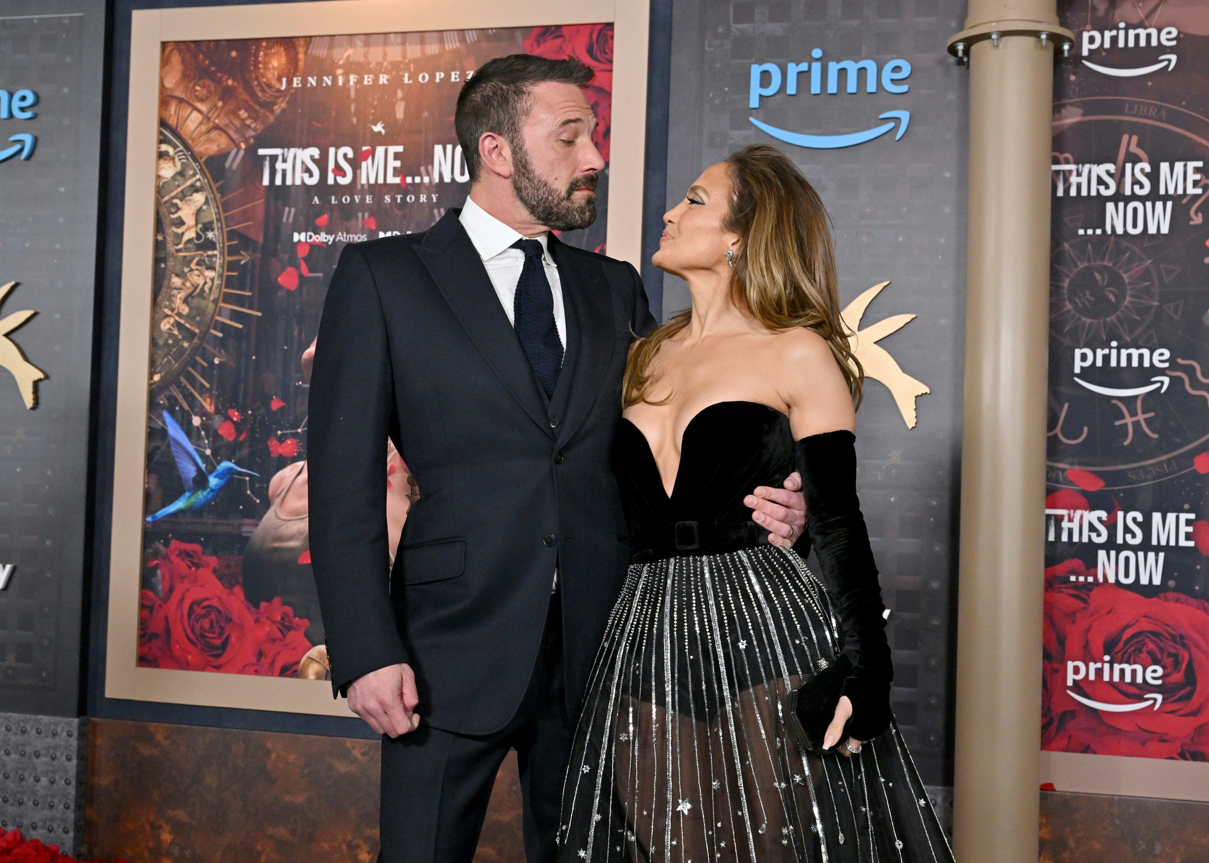 Ben Affleck and Jennifer Lopez attend the Los Angeles Premiere of Amazon MGM Studios &ldquo;This Is Me&hellip;N&hellip;