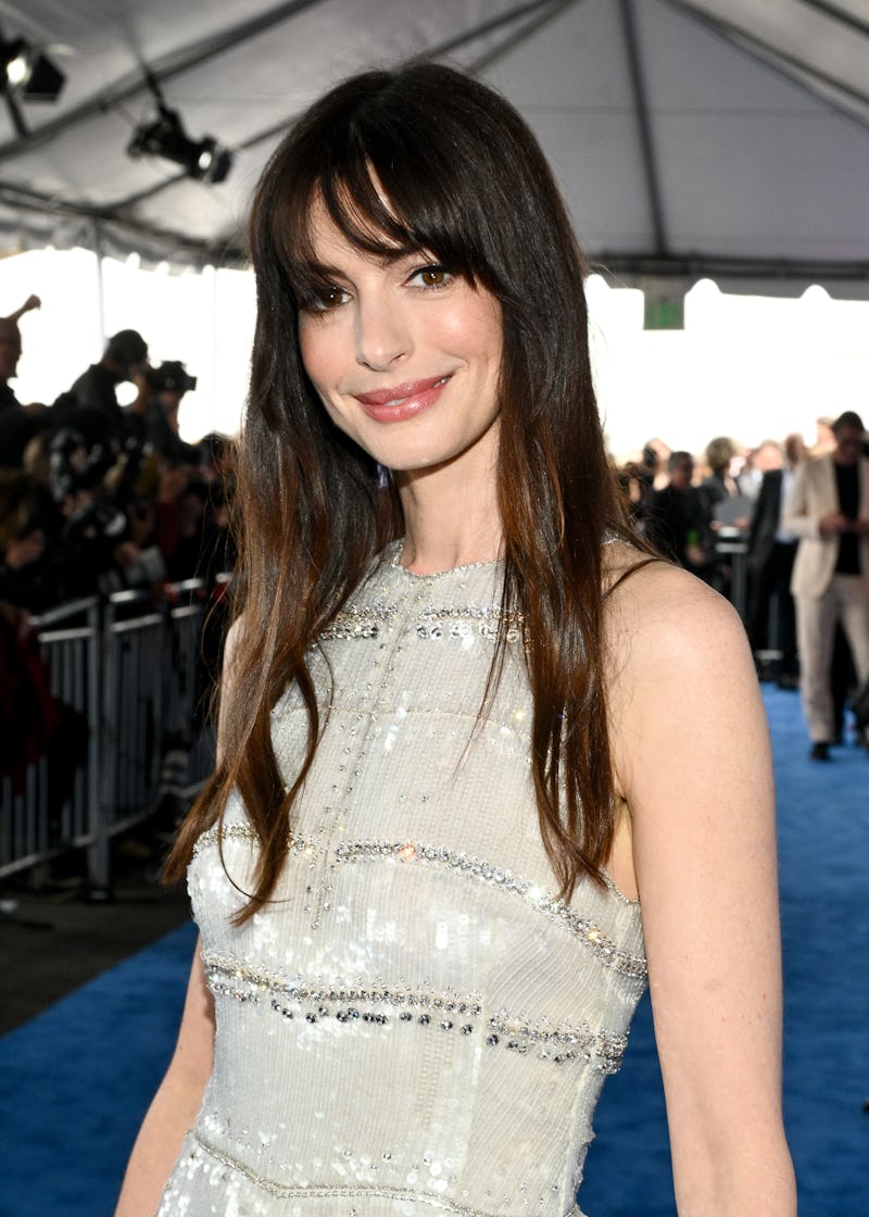 Anne Hathaway at the 2024 Film Independent Spirit Awards held at the Santa Monica Pier on February 2...