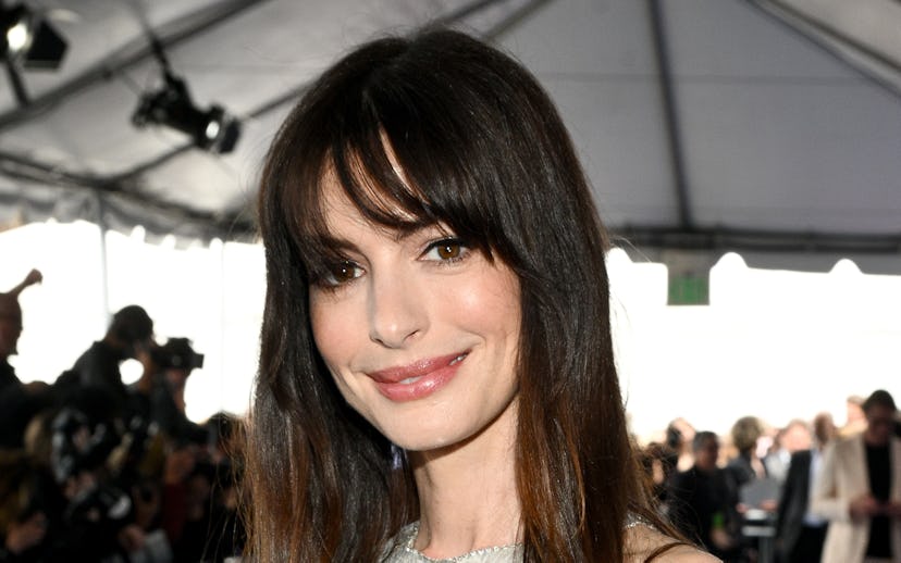 Anne Hathaway at the 2024 Film Independent Spirit Awards held at the Santa Monica Pier on February 2...