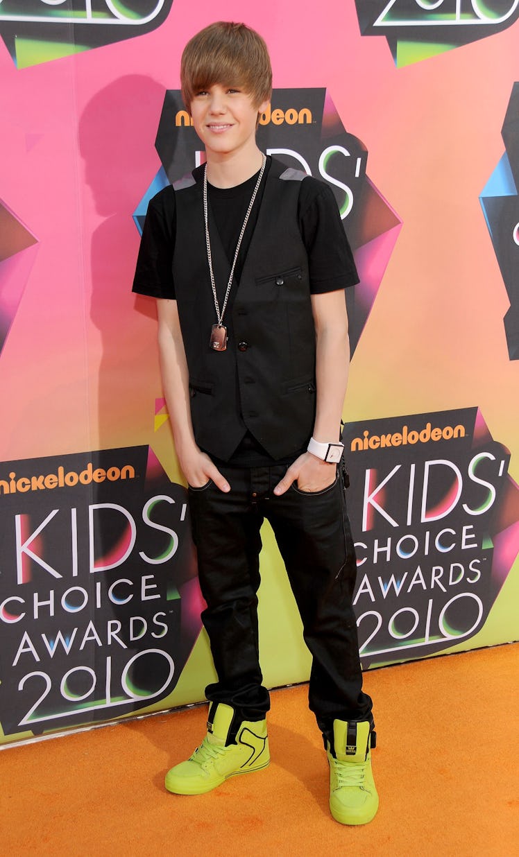 Justin Bieber attends Nickelodeon's 23rd Annual Kids' Choice Awards 