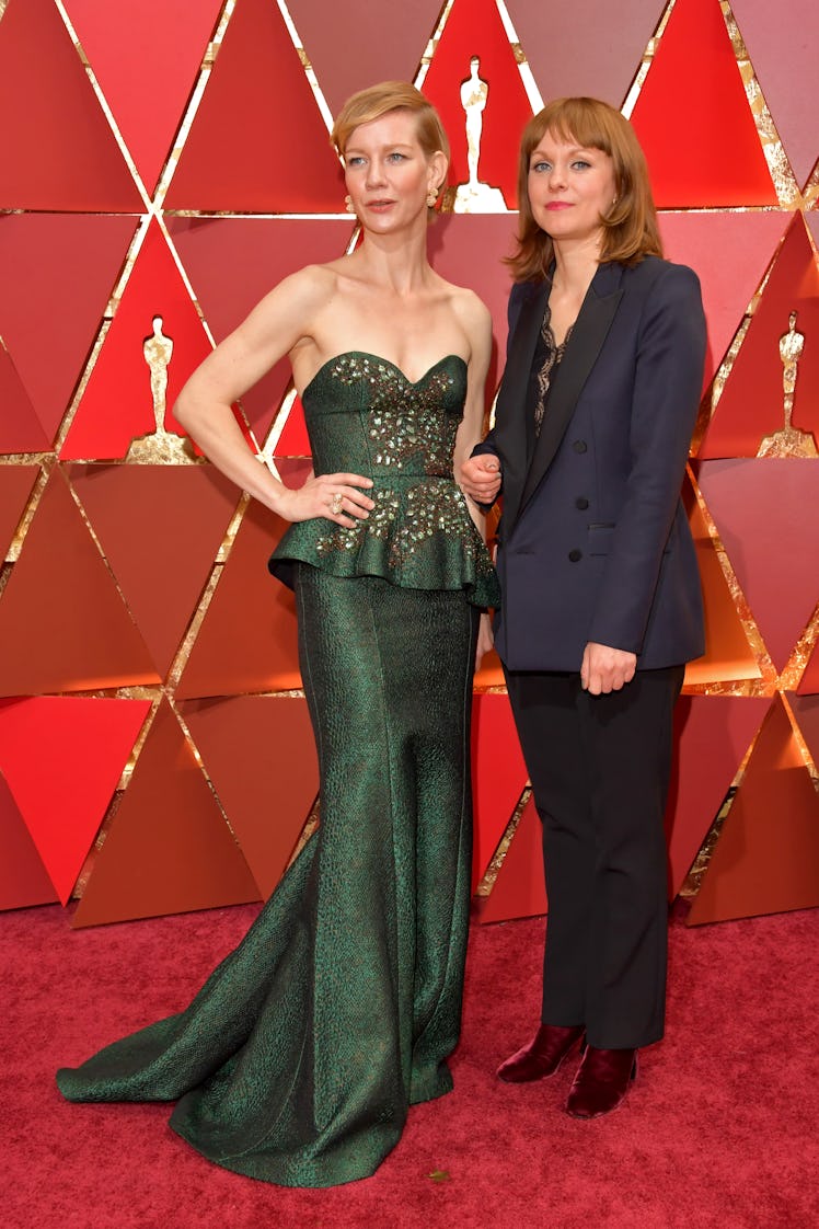 Actress Sandra Hueller and director/writer Maren Ade attend the 89th Annual Academy Awards at Hollyw...