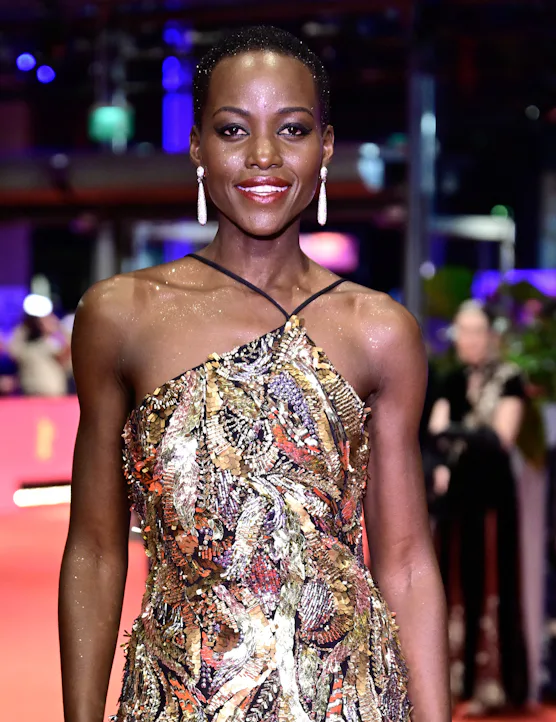 Kenyan-Mexican actress and President of the International Jury 2024 Lupita Nyong'o poses on the red ...