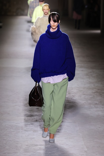 The Elevated Sweatpants Trend At Paris Fashion Week Fall/Winter