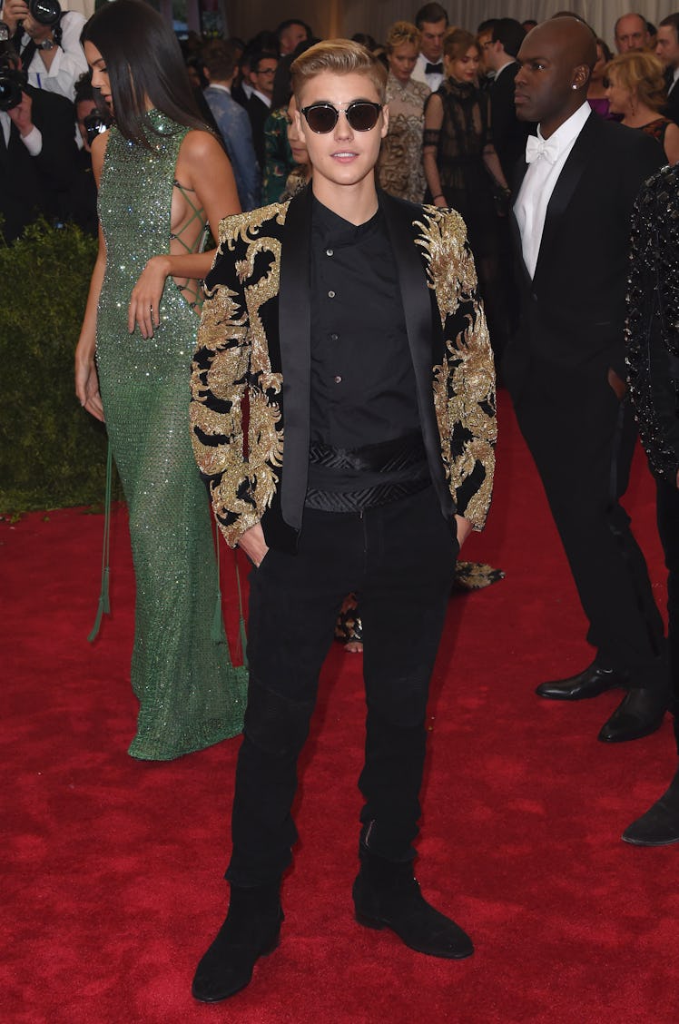 Justin Bieber attends the 'China: Through The Looking Glass' Costume Institute Benefit Gala 