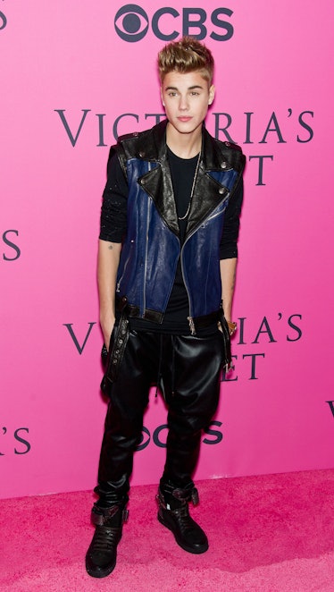 Justin Bieber attends the 2012 Victoria's Secret Fashion Show