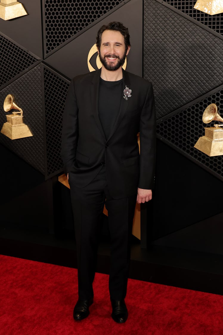 LOS ANGELES, CALIFORNIA - FEBRUARY 04: (FOR EDITORIAL USE ONLY) Josh Groban attends the 66th GRAMMY ...