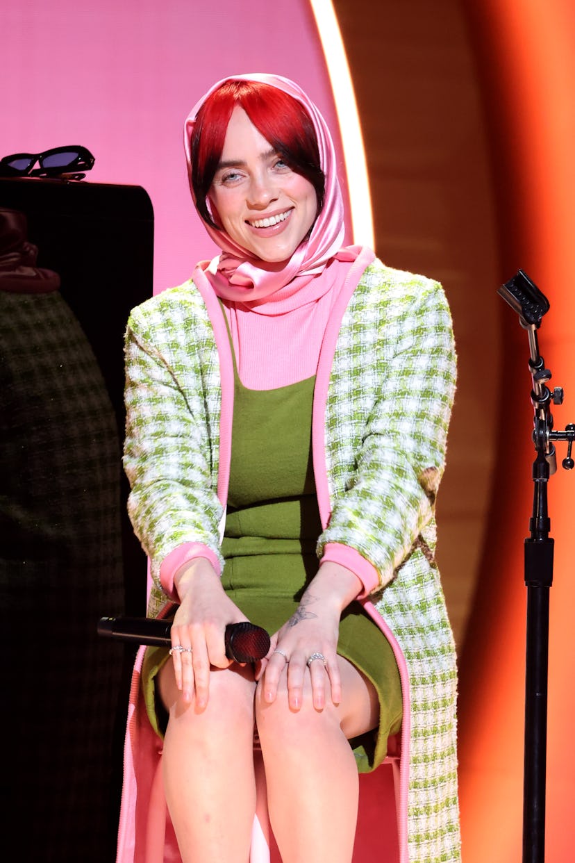 Billie Eilish performs onstage during the 66th GRAMMY Awards