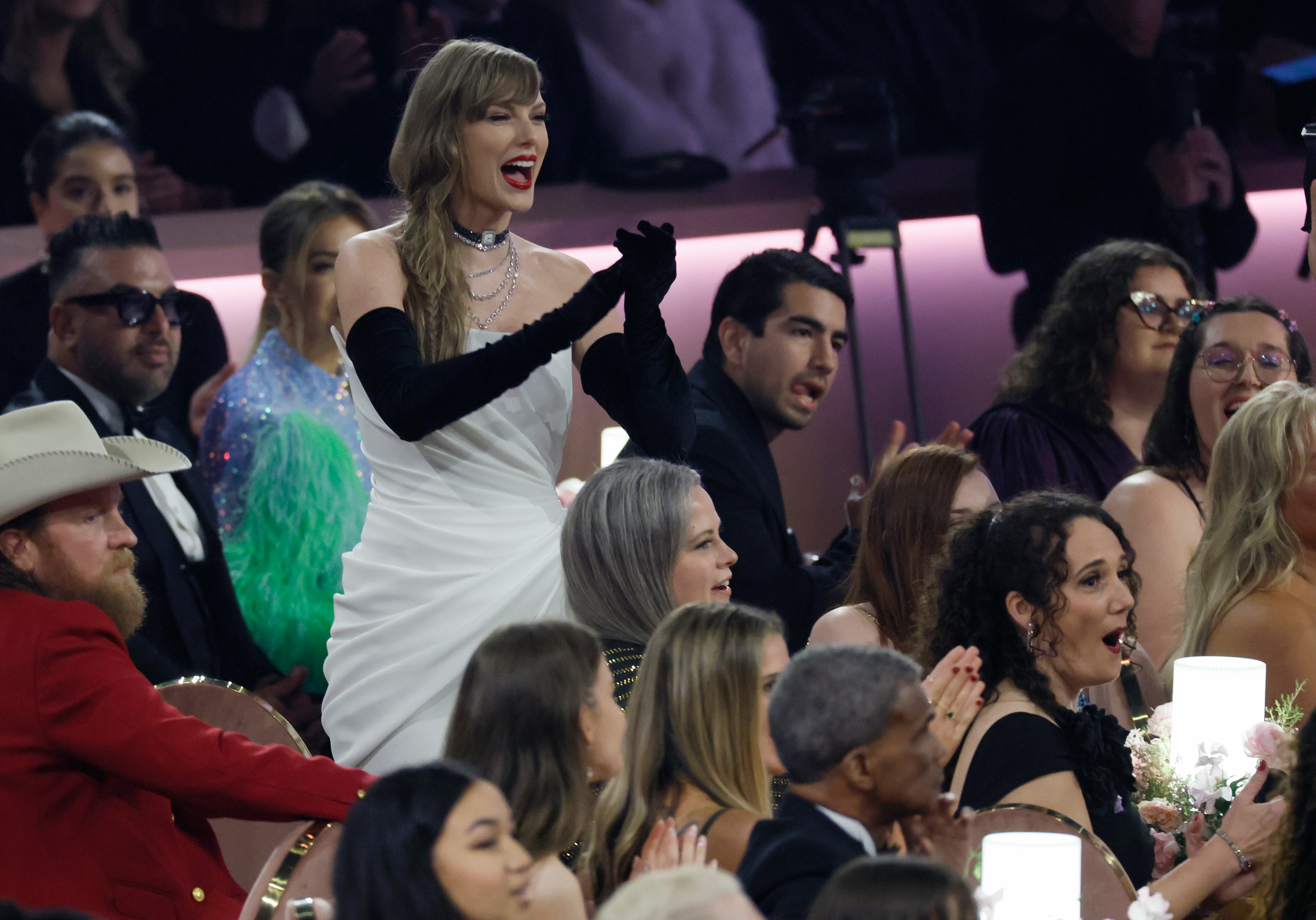 Taylor Swift at the Grammys
